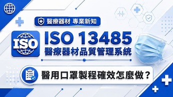 1.醫用口罩製程確效怎麼做？